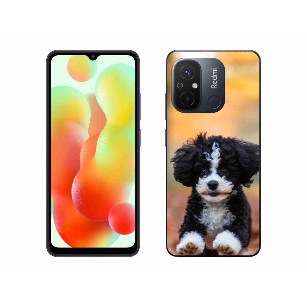 Gélový kryt mmCase na Xiaomi Redmi 12C - roztomilé šteňa 2