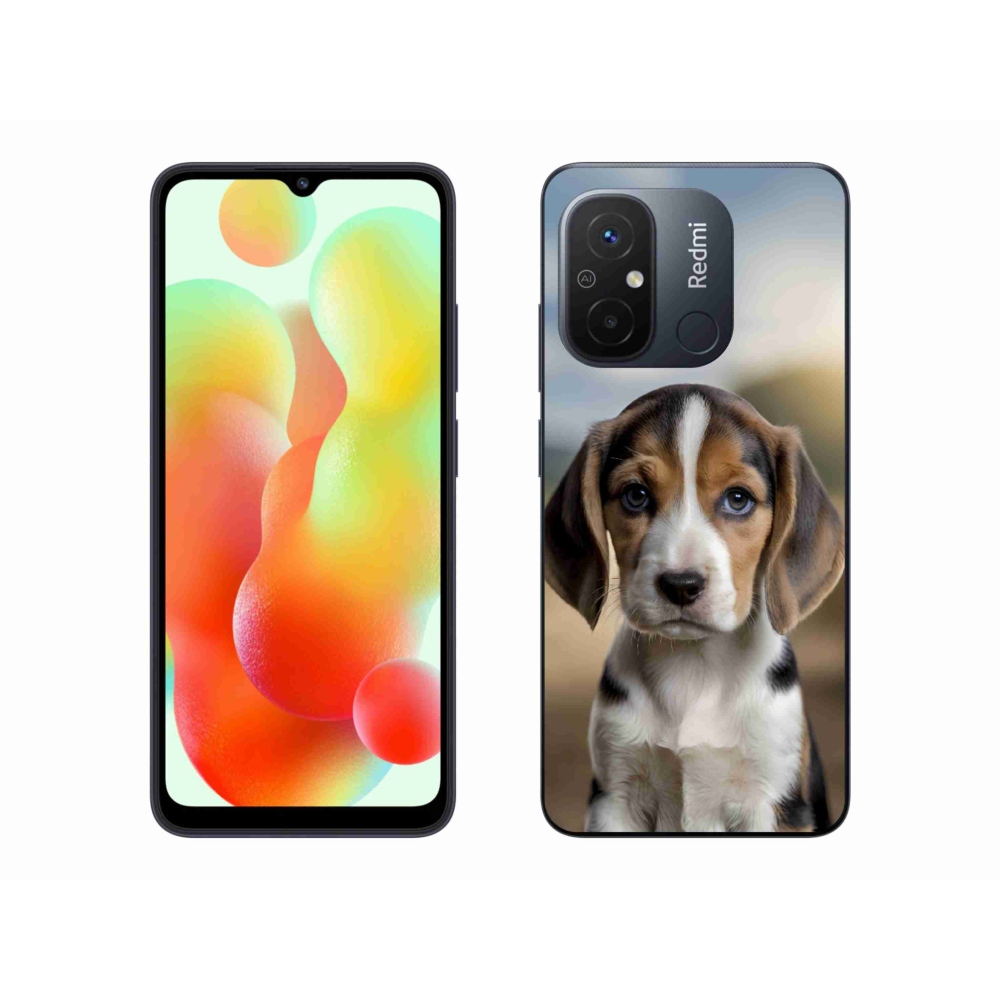 Gélový kryt mmCase na Xiaomi Redmi 12C - roztomilý bígl