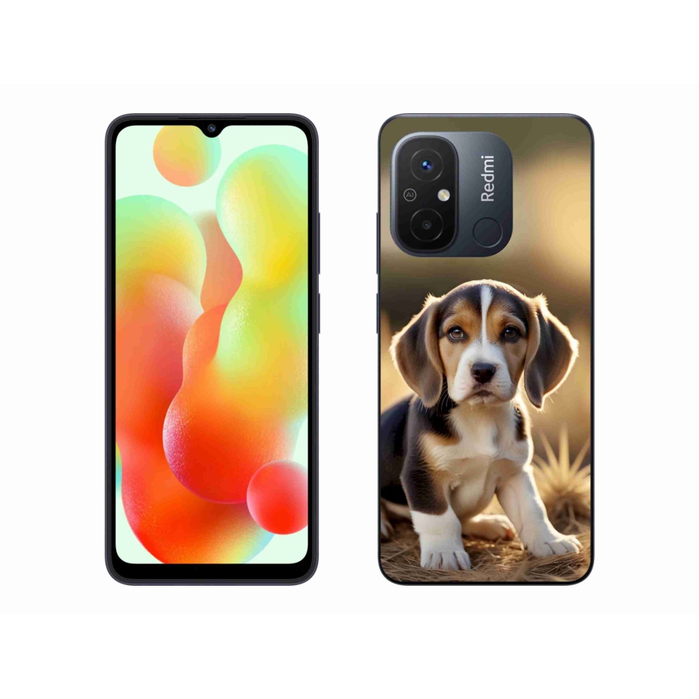 Gélový kryt mmCase na Xiaomi Redmi 12C - roztomilý bígl
