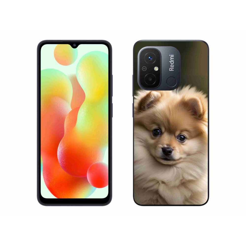 Gélový kryt mmCase na Xiaomi Redmi 12C - roztomilý pomeranian 2