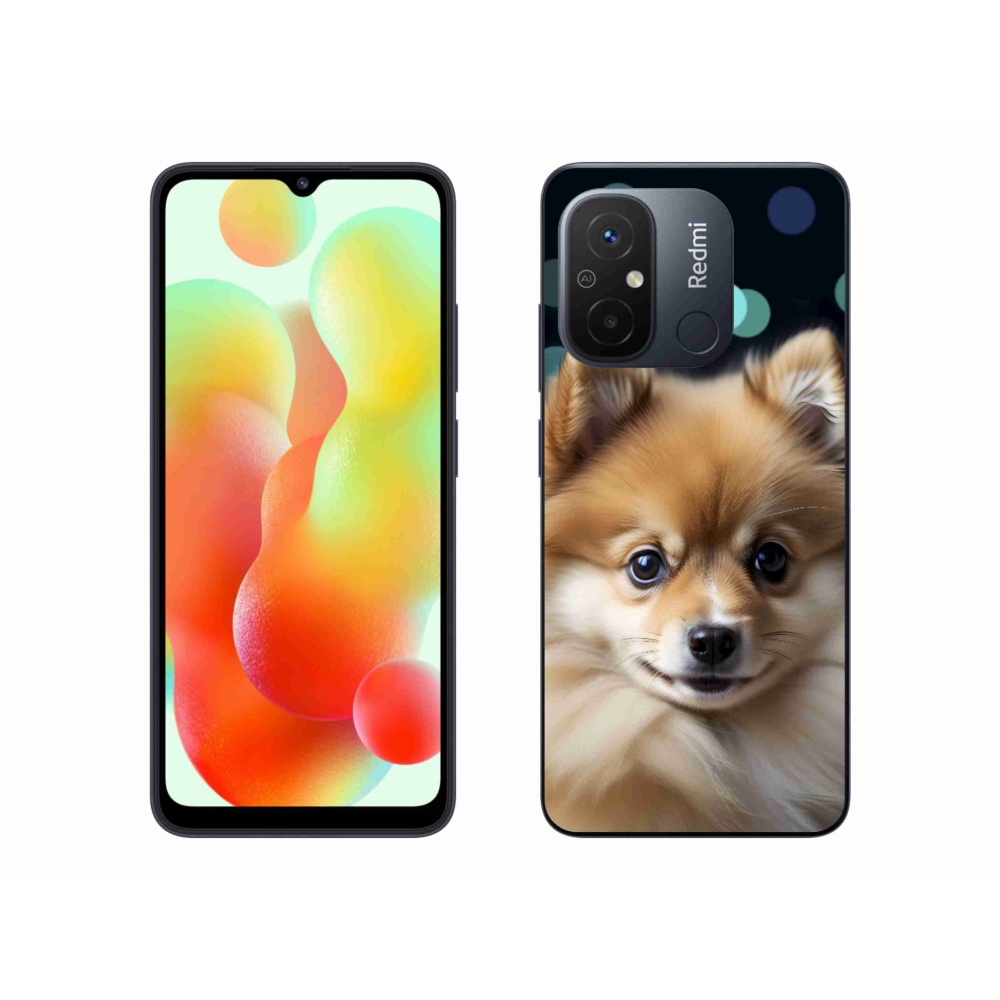 Gélový kryt mmCase na Xiaomi Redmi 12C - roztomilý pomeranian