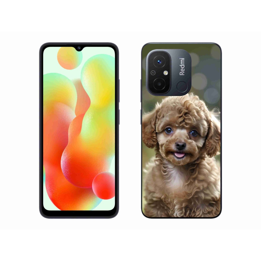 Gélový kryt mmCase na Xiaomi Redmi 12C - roztomilý pudel