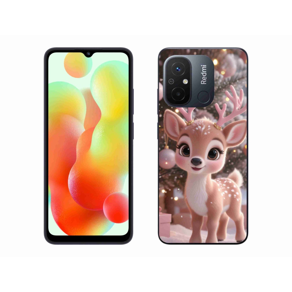 Gélový kryt mmCase na Xiaomi Redmi 12C - roztomilý sob