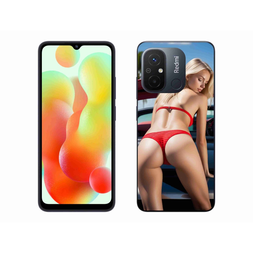 Gélový kryt mmCase na Xiaomi Redmi 12C - sexy žena 2
