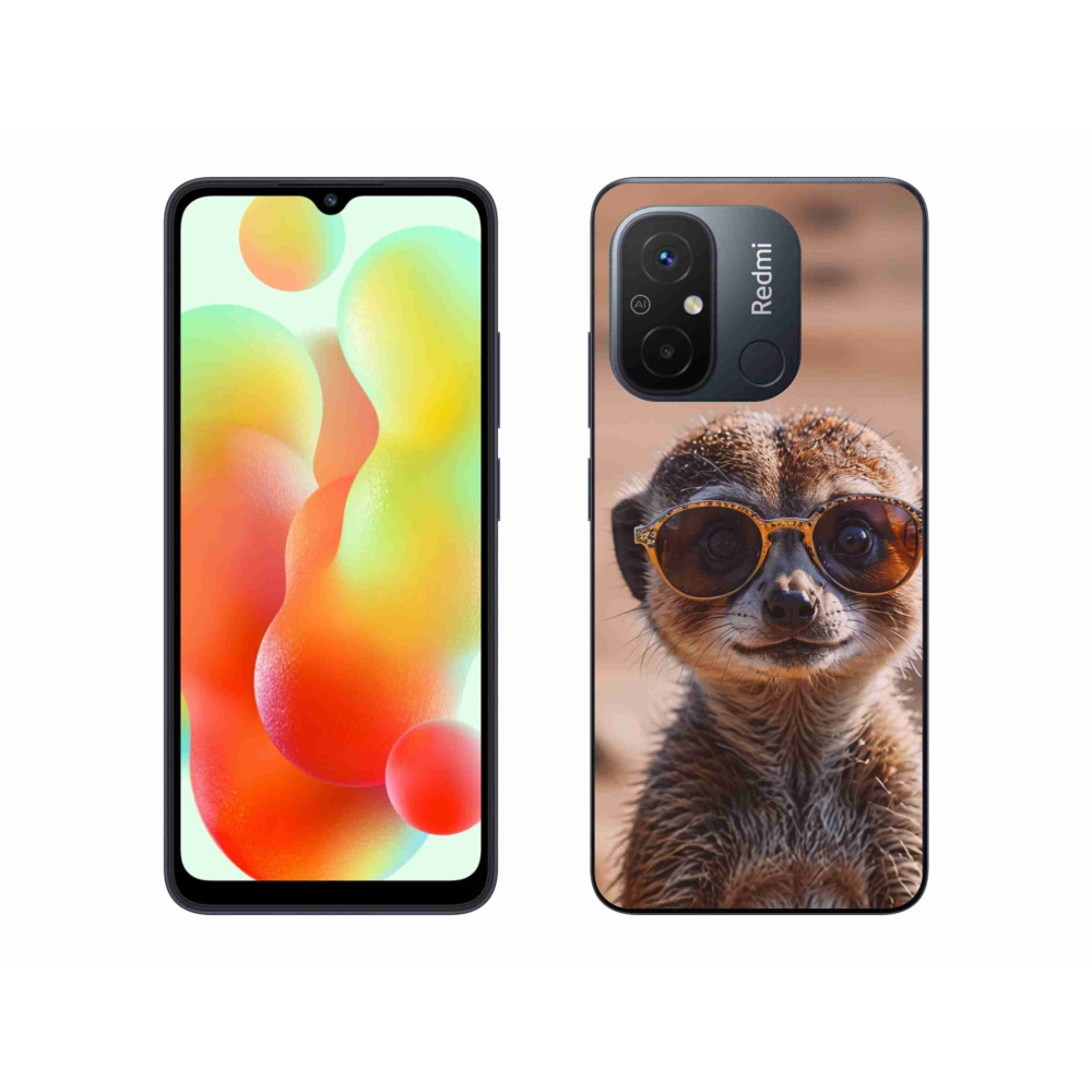 Gélový kryt mmCase na Xiaomi Redmi 12C - štýlová surikata