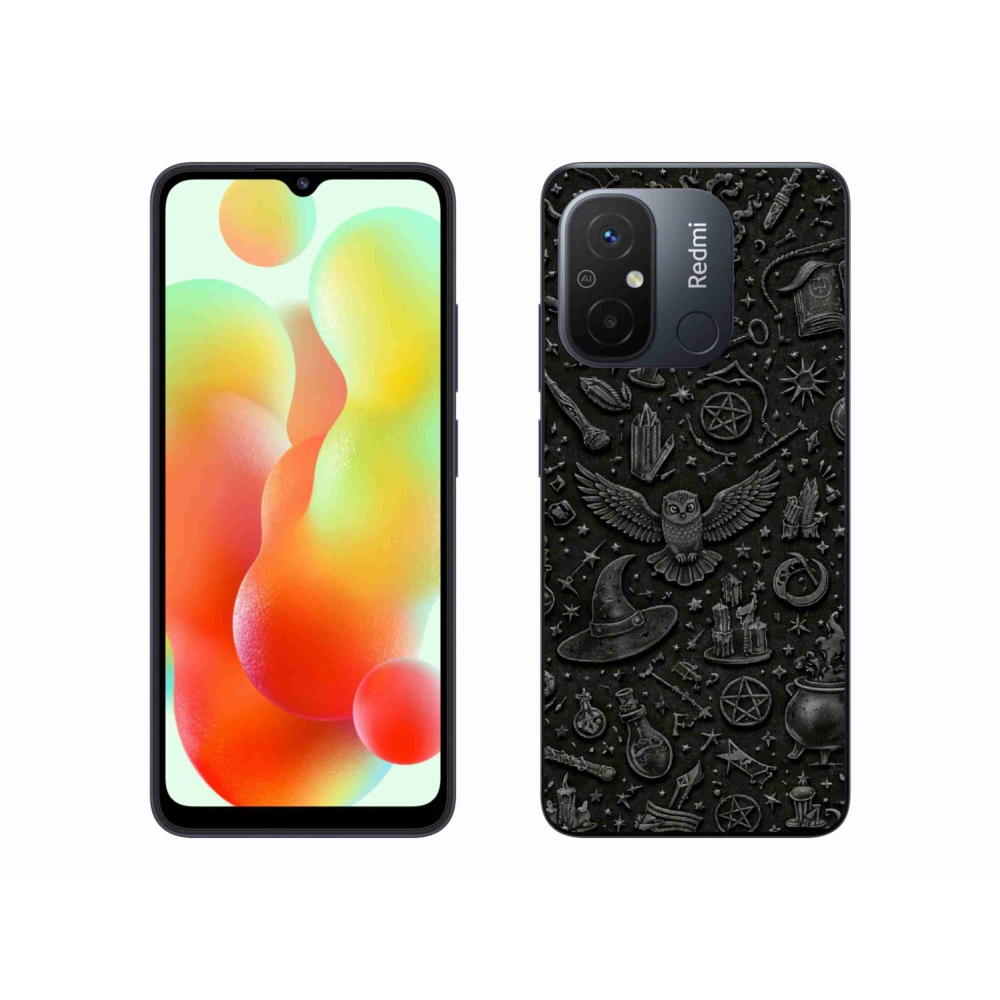 Gélový kryt mmCase na Xiaomi Redmi 12C - tmavý magický svet
