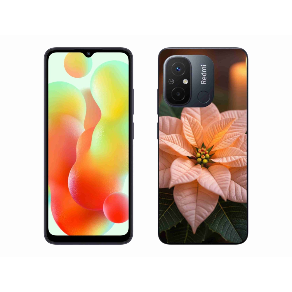 Gélový kryt mmCase na Xiaomi Redmi 12C - vianočná hviezda