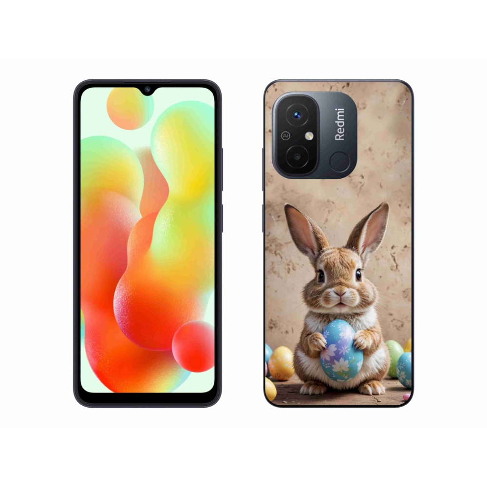 Gélový kryt mmCase na Xiaomi Redmi 12C - veľkonočný zajačik