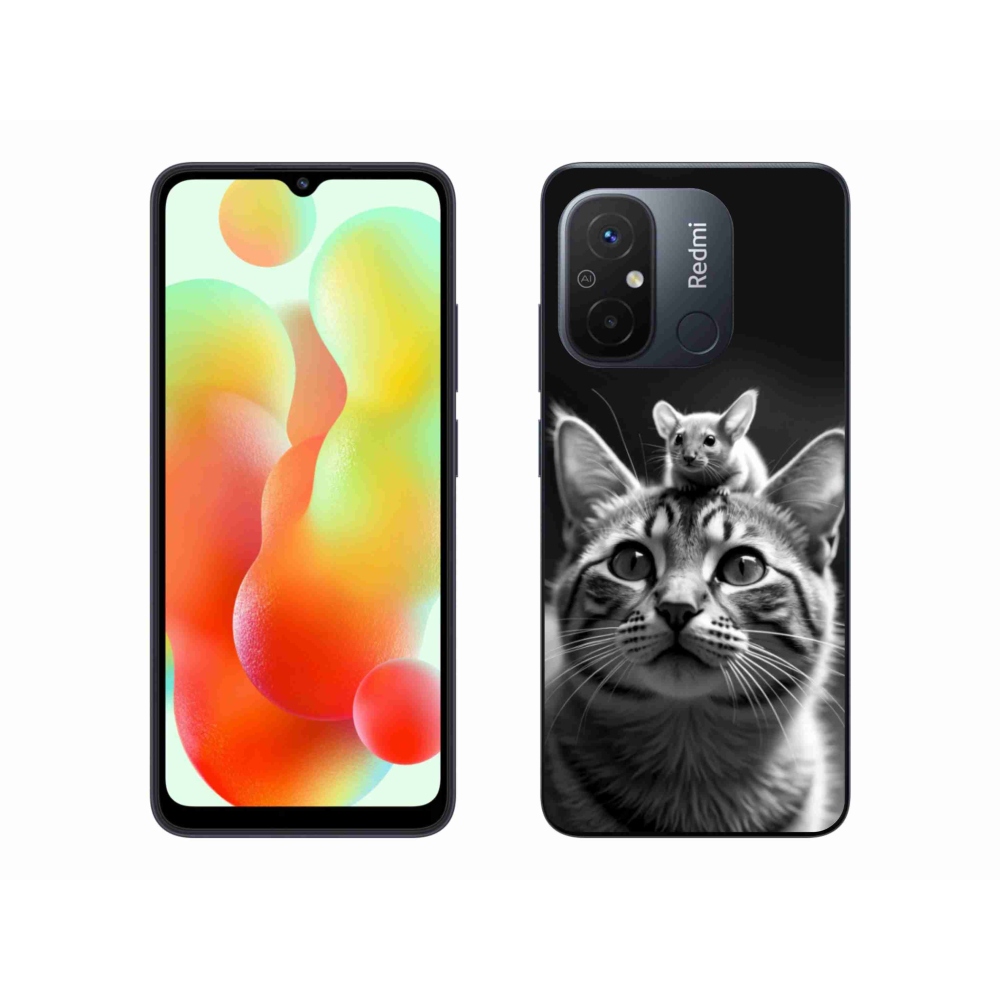 Gélový kryt mmCase na Xiaomi Redmi 12C - zvieracie priateľstvo 2