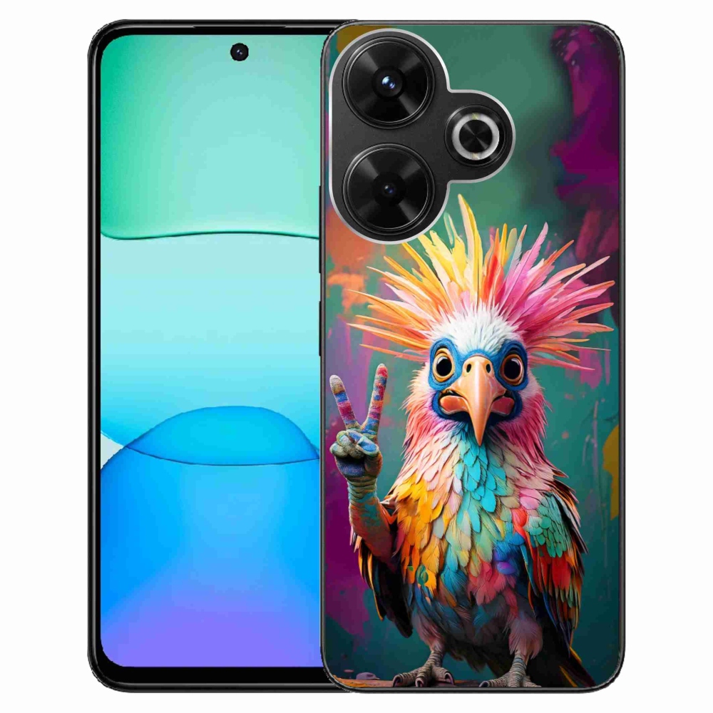 Gélový kryt mmCase na Xiaomi Redmi 13 4G/ Poco M6 4G - farebný rebel
