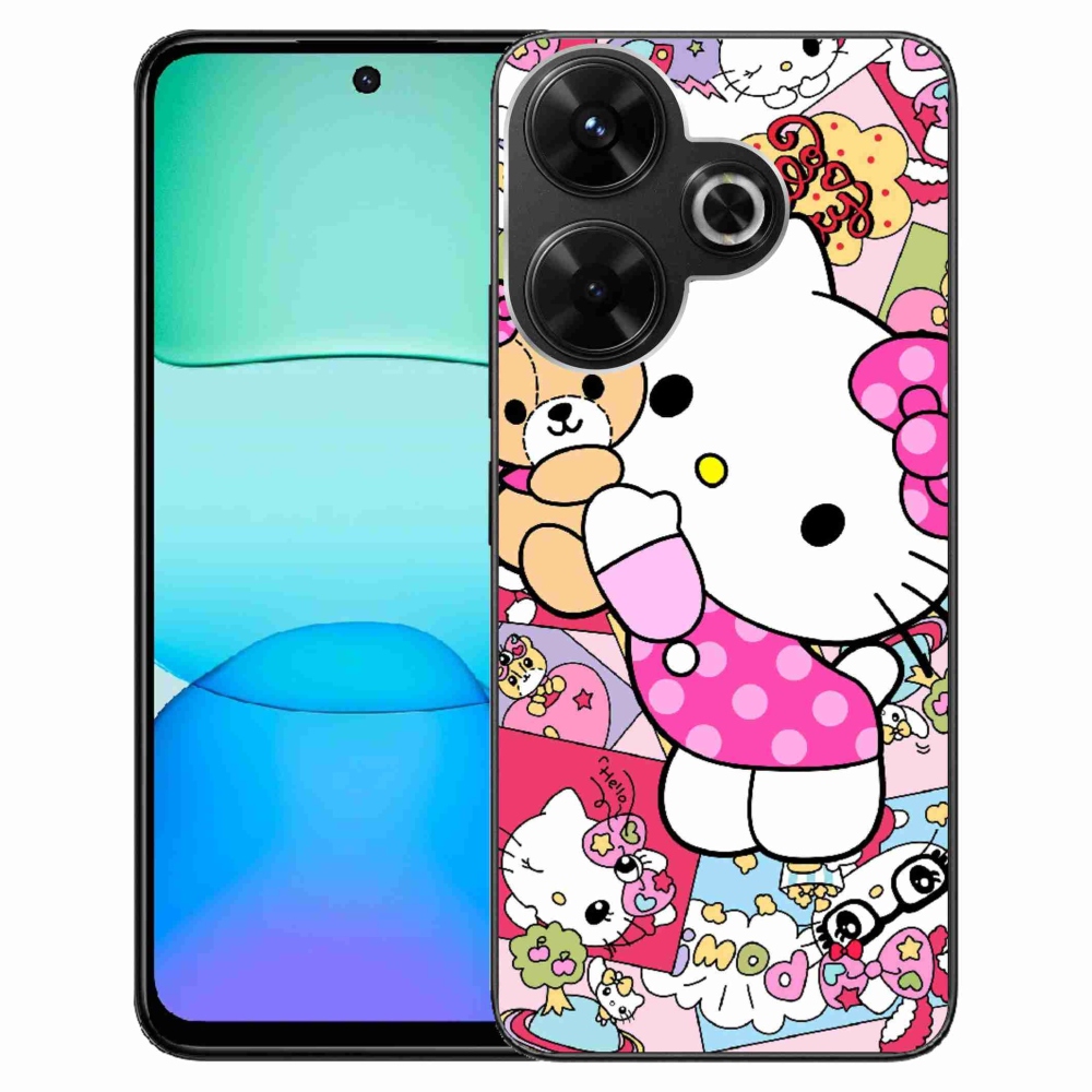 Gélový kryt mmCase na Xiaomi Redmi 13 4G/ Poco M6 4G - cute kitty