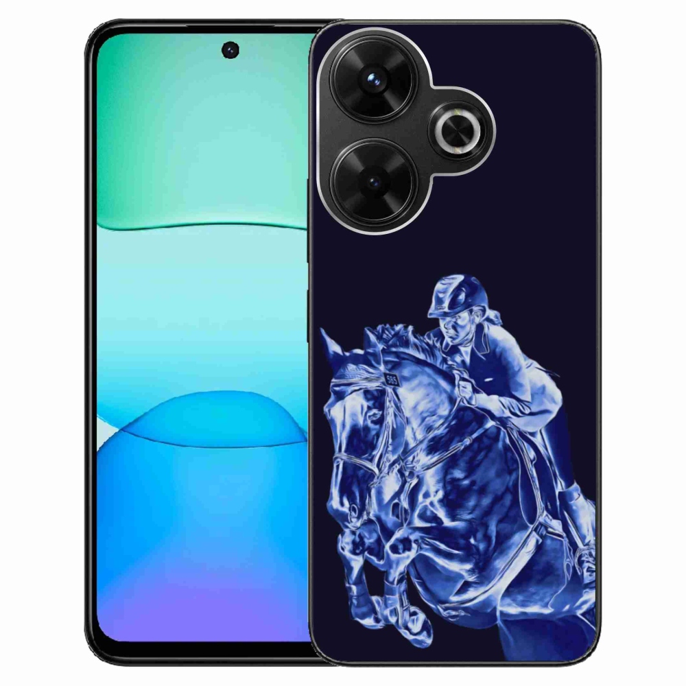 Gélový kryt mmCase na Xiaomi Redmi 13 4G/Poco M6 4G - dostihový kôň
