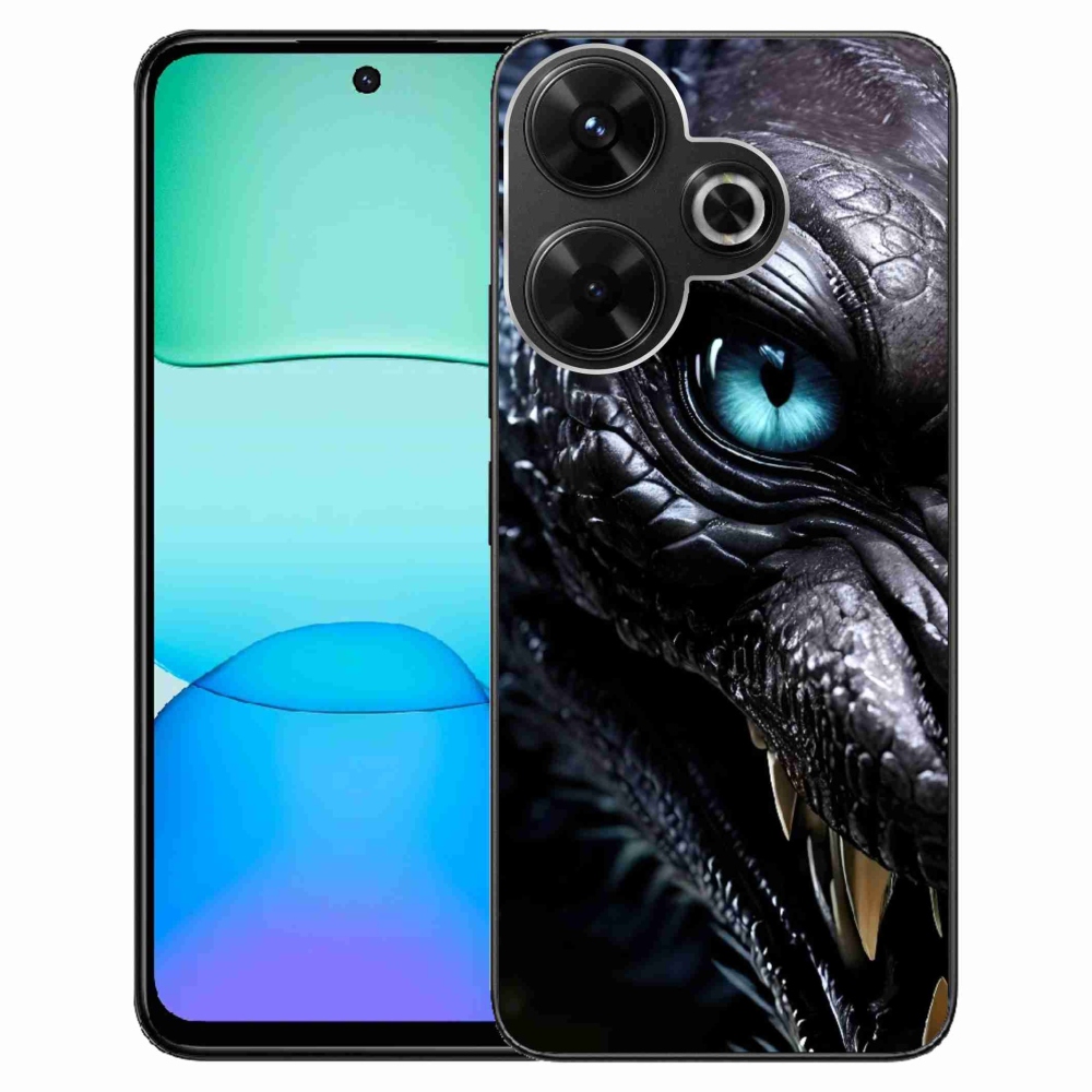 Gélový kryt mmCase na Xiaomi Redmi 13 4G/ Poco M6 4G - dračí pohľad