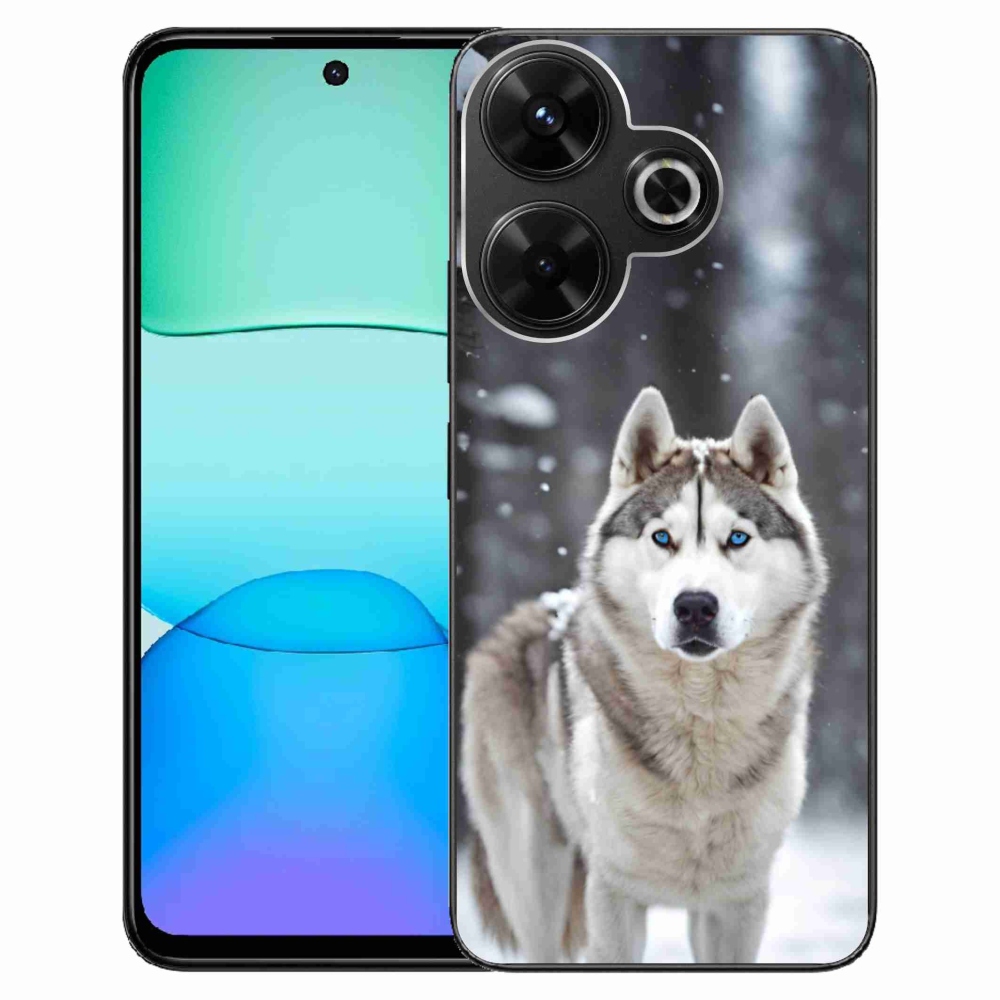 Gélový kryt mmCase na Xiaomi Redmi 13 4G/Poco M6 4G - husky 2