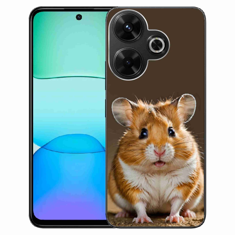 Gélový kryt mmCase na Xiaomi Redmi 13 4G/Poco M6 4G - škrečok