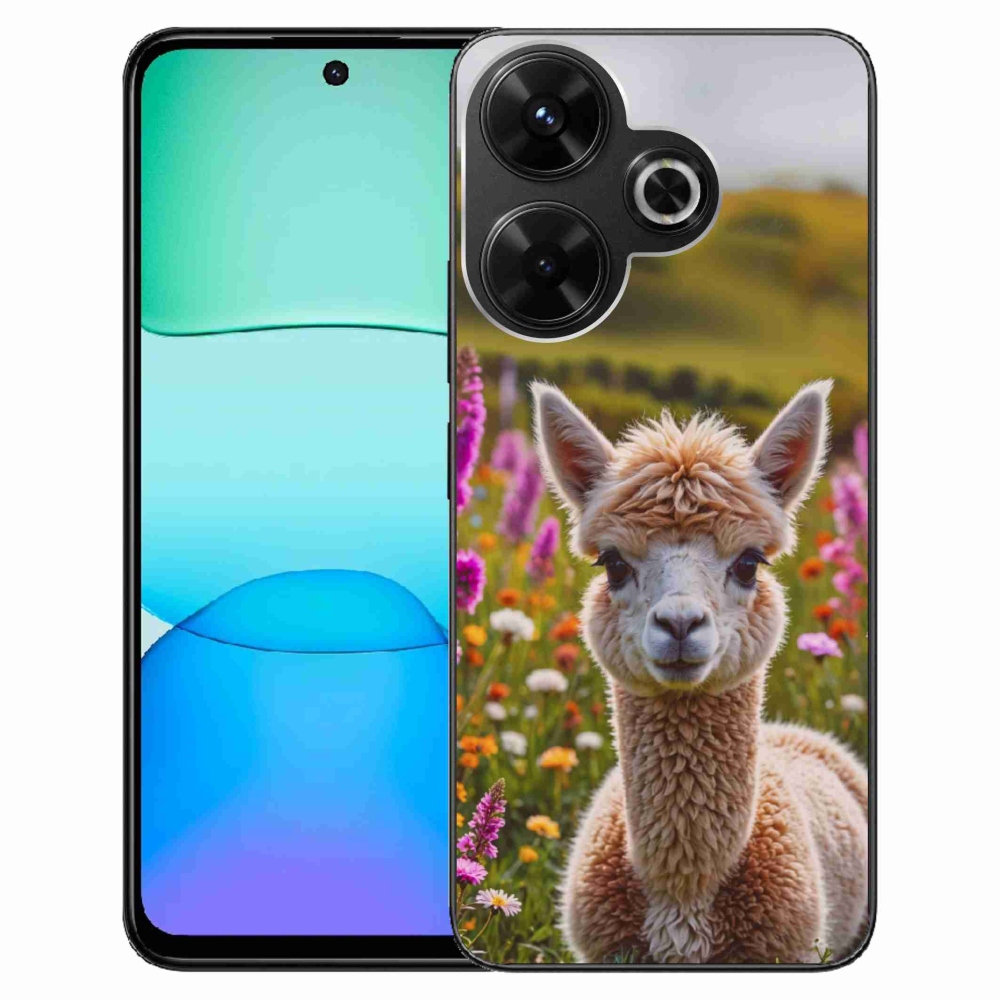 Gélový kryt mmCase na Xiaomi Redmi 13 4G/ Poco M6 4G - lama na lúke