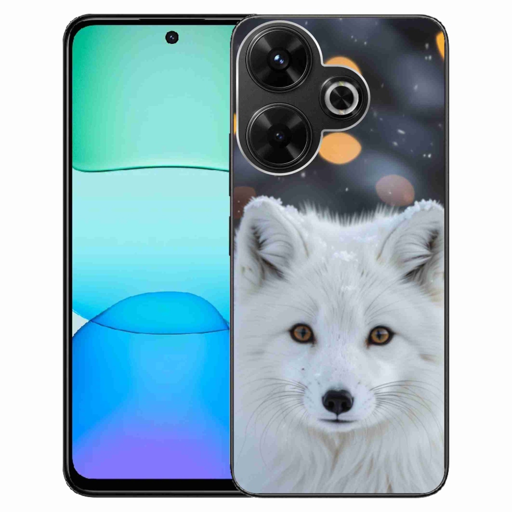 Gélový kryt mmCase na Xiaomi Redmi 13 4G/Poco M6 4G - líška polárna