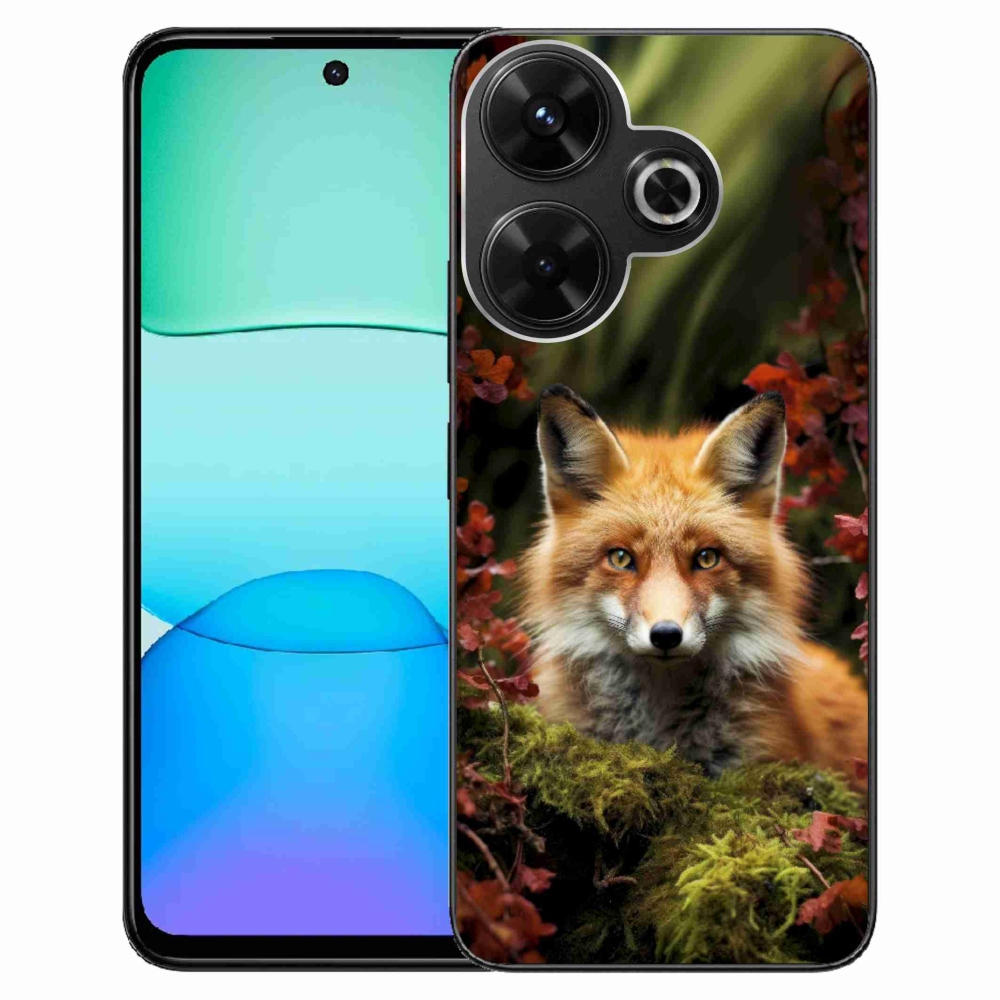 Gélový kryt mmCase na Xiaomi Redmi 13 4G/ Poco M6 4G - líška v lese
