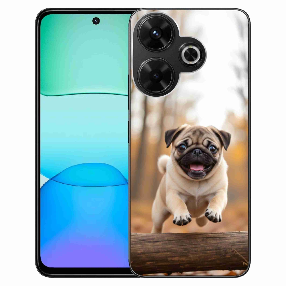 Gélový kryt mmCase na Xiaomi Redmi 13 4G/Poco M6 4G - mops 2