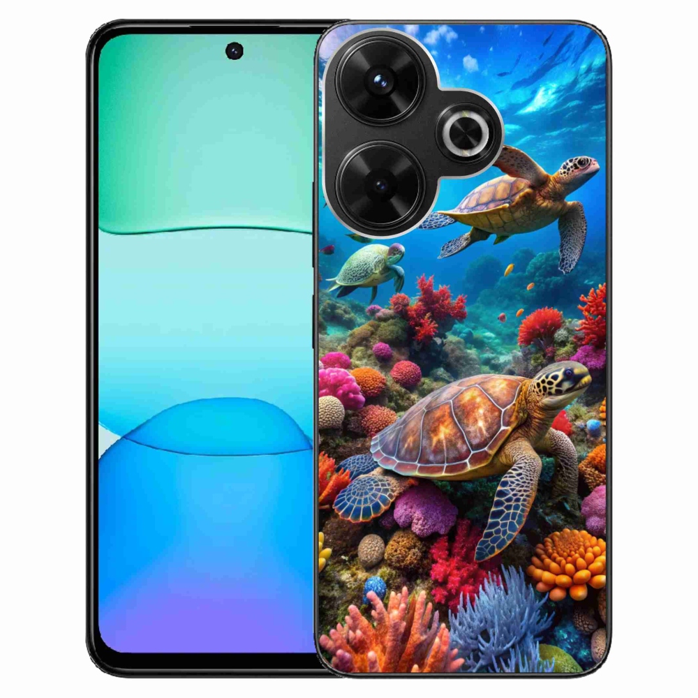 Gélový kryt mmCase na Xiaomi Redmi 13 4G/Poco M6 4G - morský svet 2