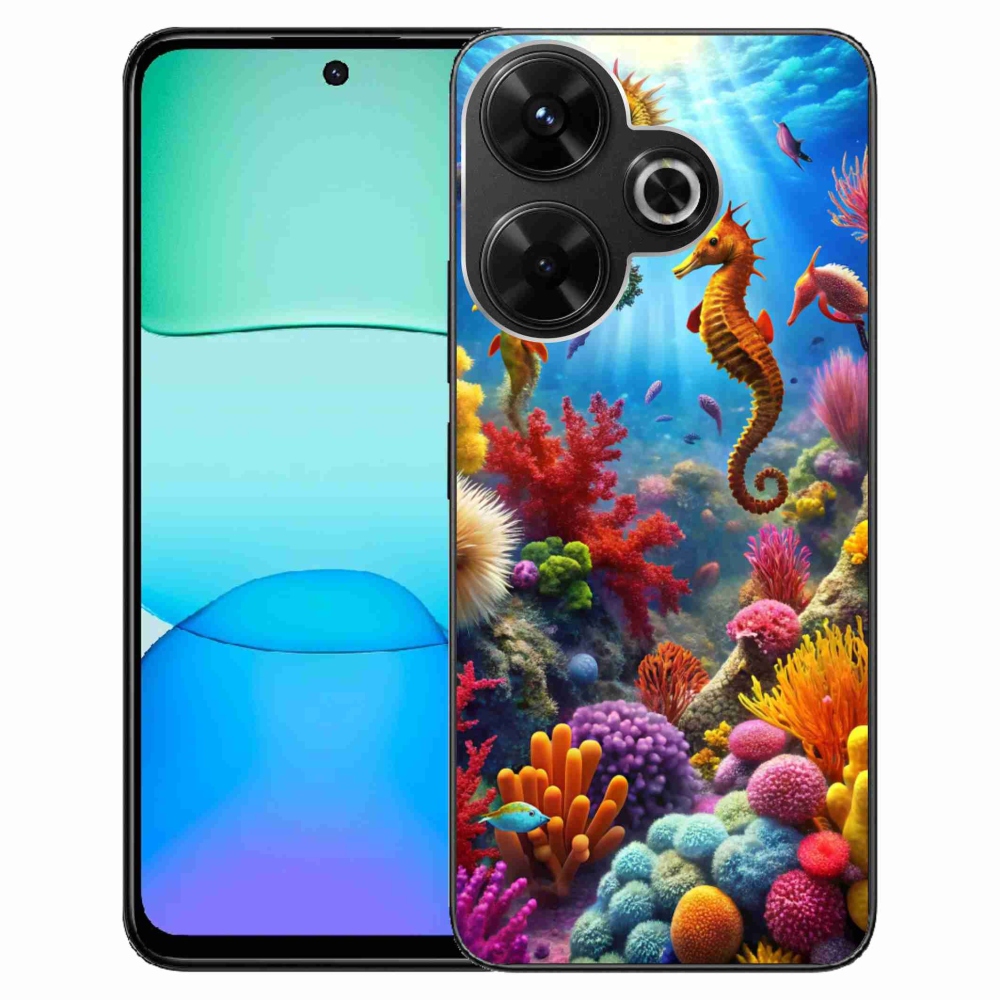 Gélový kryt mmCase na Xiaomi Redmi 13 4G/Poco M6 4G - morský svet 3