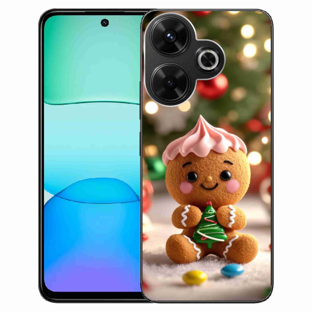 Gélový kryt mmCase na Xiaomi Redmi 13 4G/Poco M6 4G - perníček