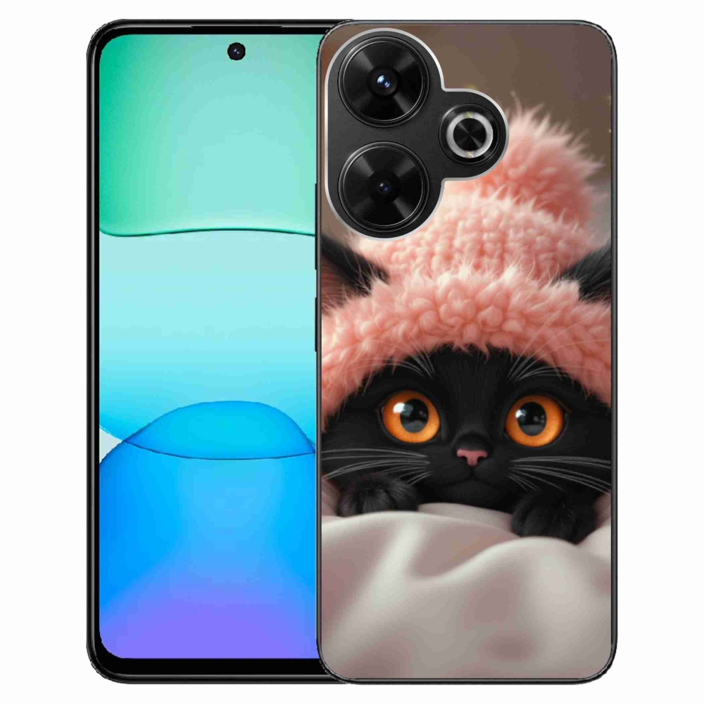 Gélový kryt mmCase na Xiaomi Redmi 13 4G/Poco M6 4G - roztomilé mačiatko 7