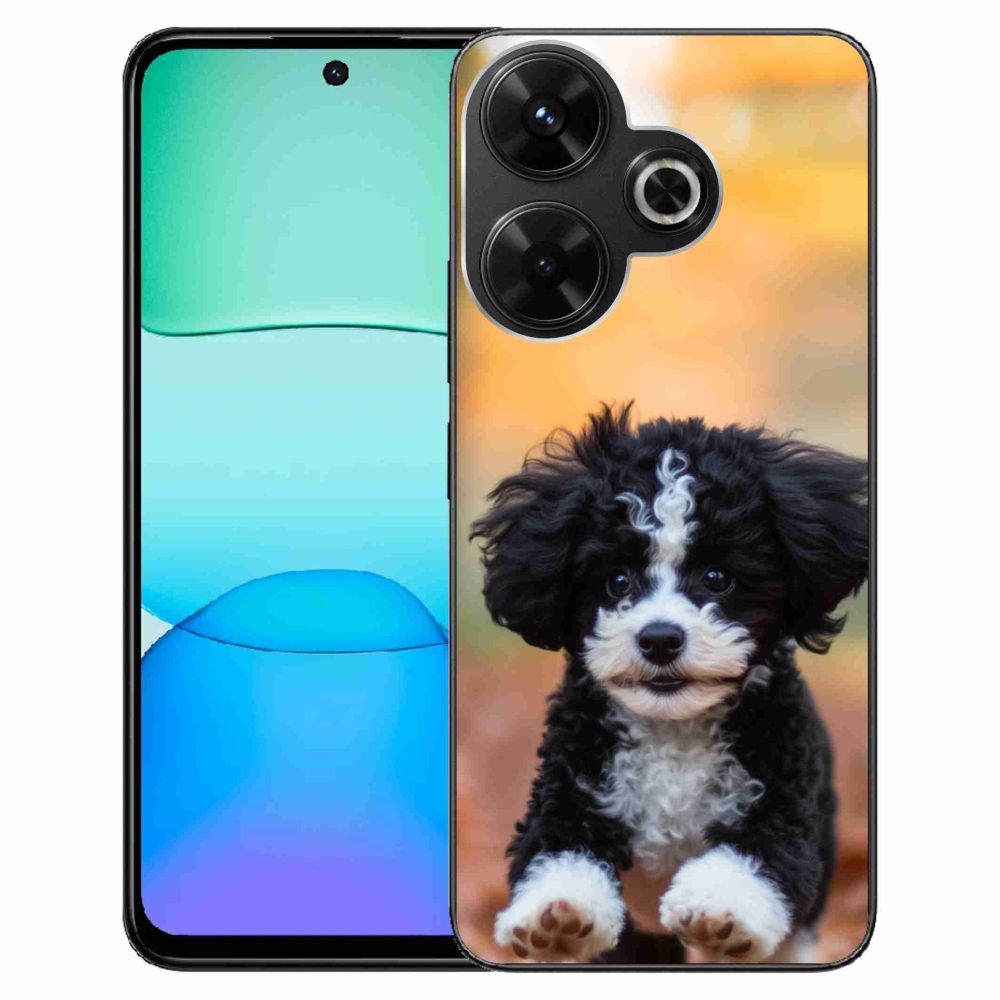 Gélový kryt mmCase na Xiaomi Redmi 13 4G/Poco M6 4G - roztomilé šteňa 2