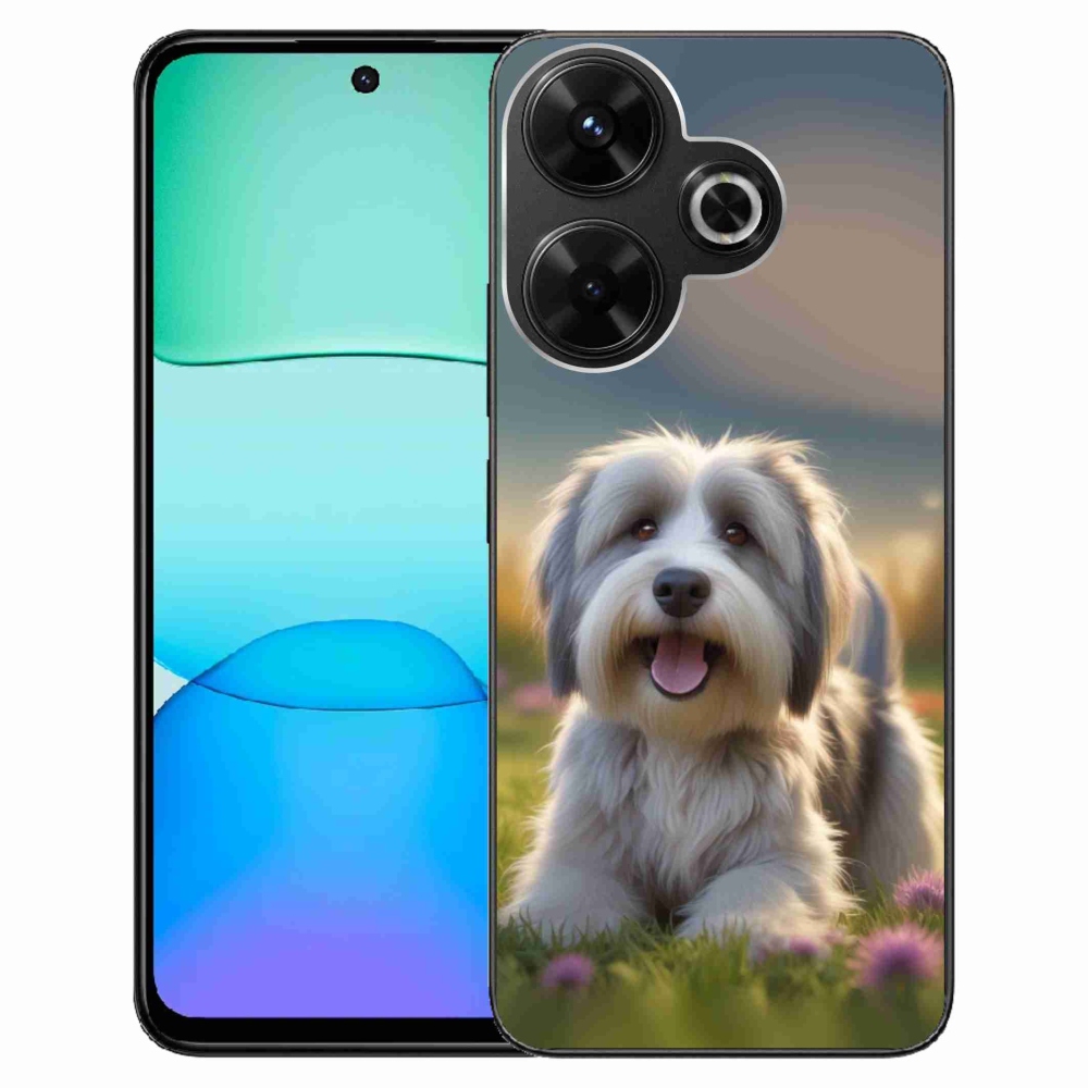 Gélový kryt mmCase na Xiaomi Redmi 13 4G/ Poco M6 4G - roztomilý havanský psík