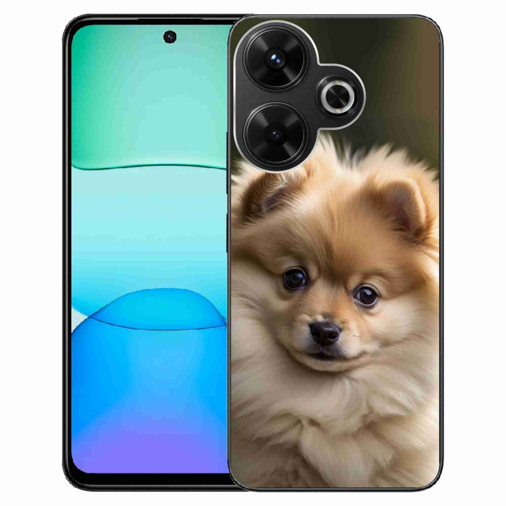 Gélový kryt mmCase na Xiaomi Redmi 13 4G/ Poco M6 4G - roztomilý pomeranian 2