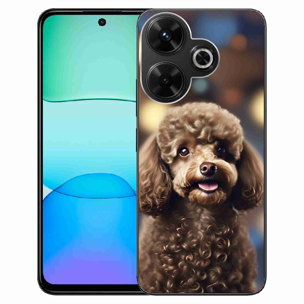 Gélový kryt mmCase na Xiaomi Redmi 13 4G/ Poco M6 4G - roztomilý pudel