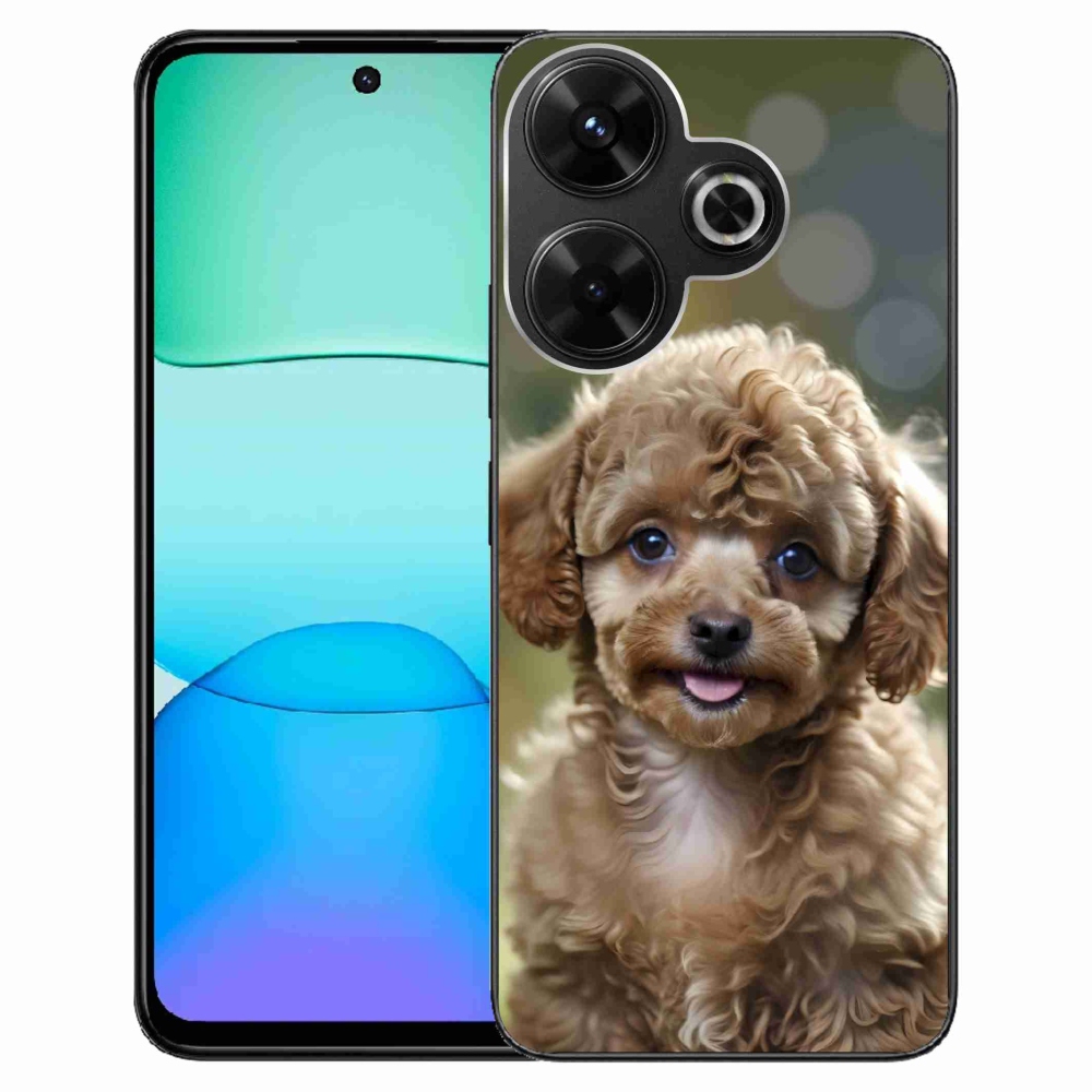 Gélový kryt mmCase na Xiaomi Redmi 13 4G/ Poco M6 4G - roztomilý pudel