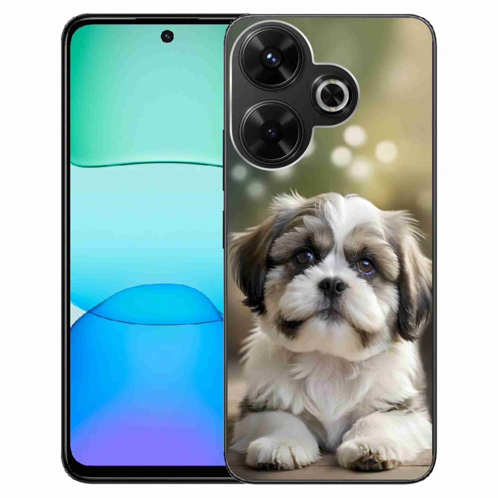 Gélový kryt mmCase na Xiaomi Redmi 13 4G/ Poco M6 4G - roztomilý shih-tzu