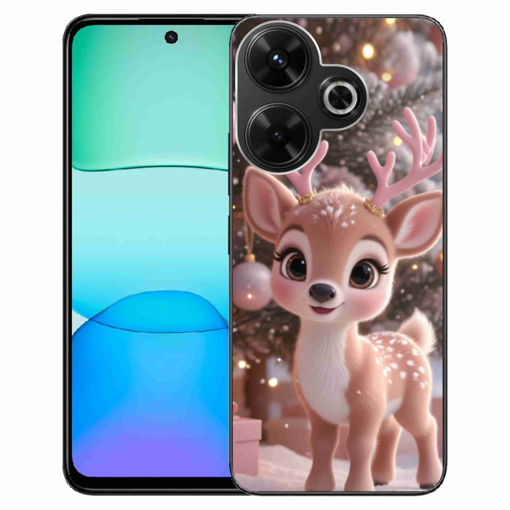 Gélový kryt mmCase na Xiaomi Redmi 13 4G/Poco M6 4G - roztomilý sob