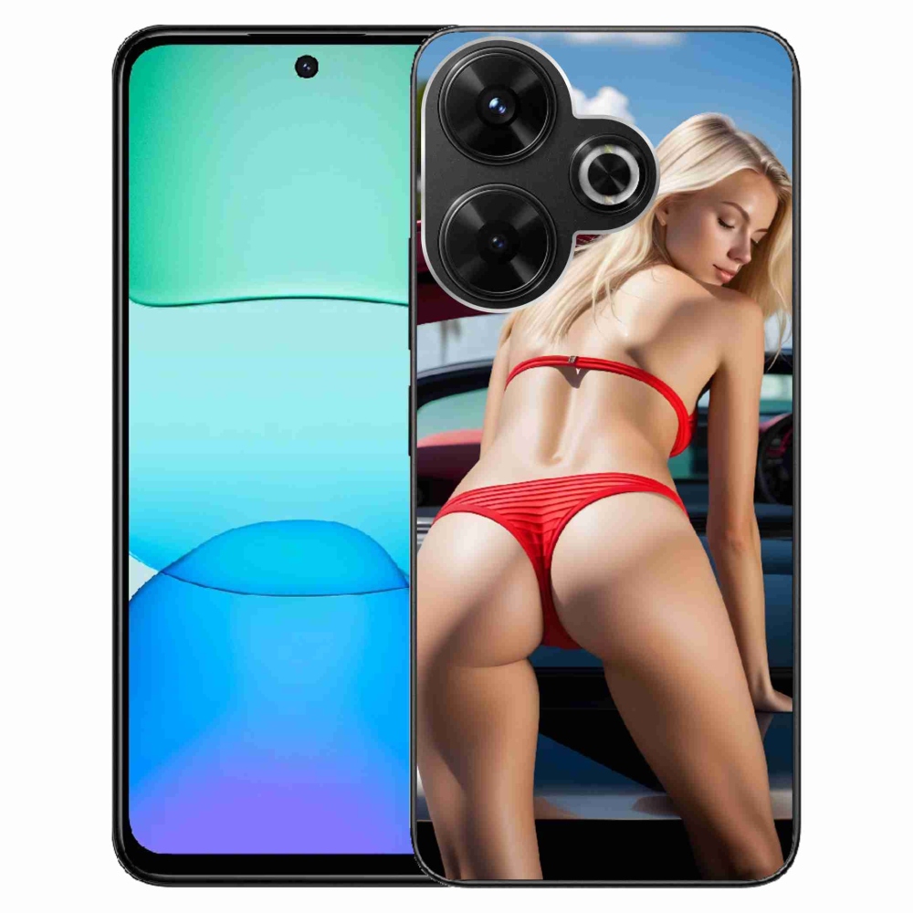 Gélový kryt mmCase na Xiaomi Redmi 13 4G/ Poco M6 4G - sexy žena 2