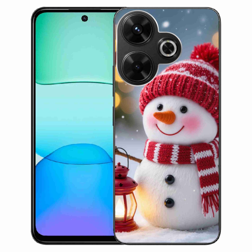 Gélový kryt mmCase na Xiaomi Redmi 13 4G/Poco M6 4G - snehuliak 2