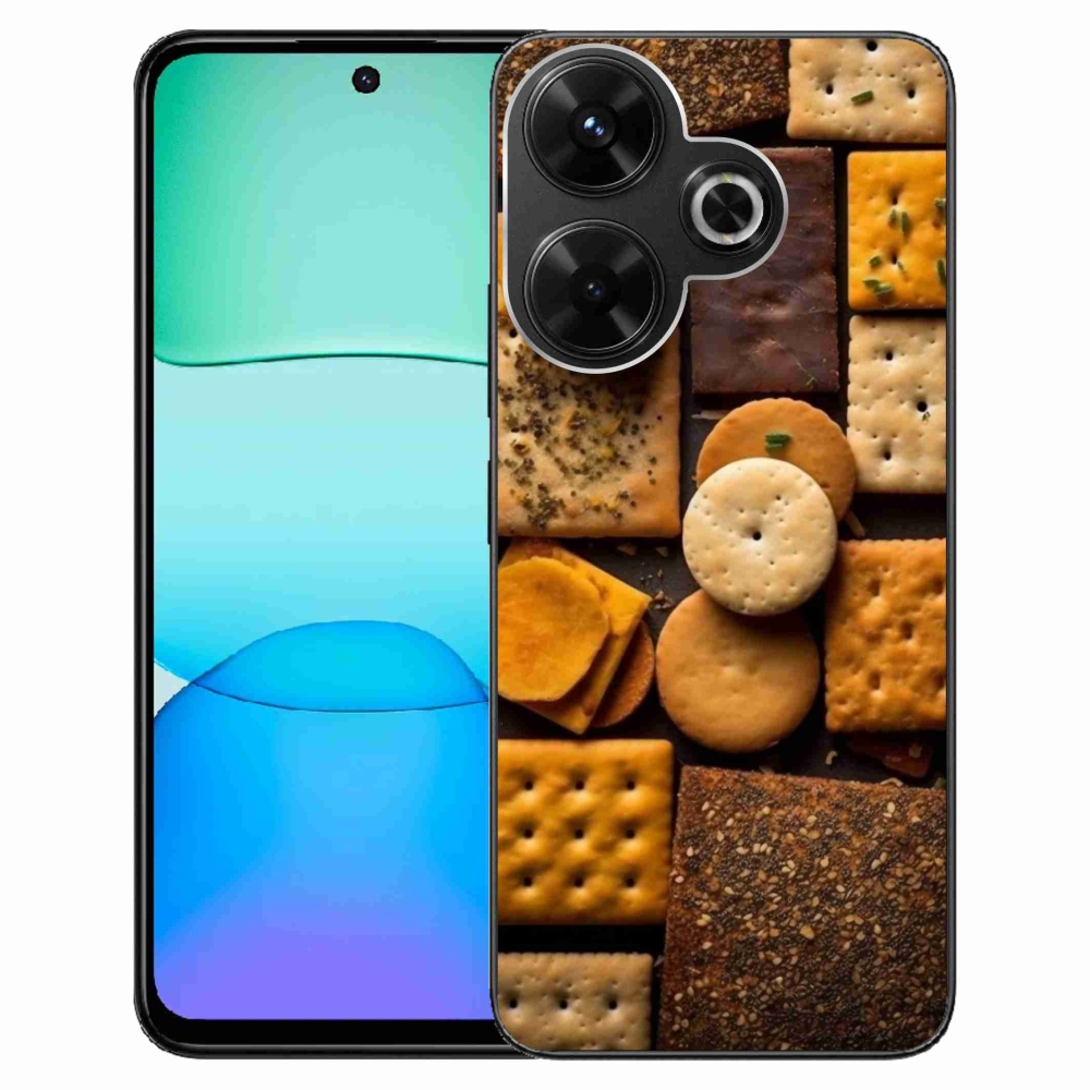 Gélový kryt mmCase na Xiaomi Redmi 13 4G/Poco M6 4G - sušienky