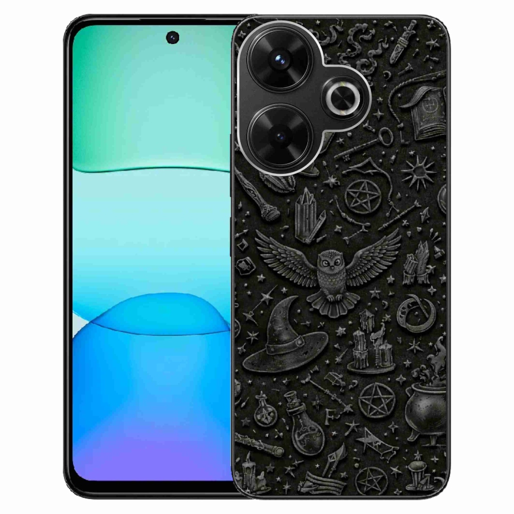 Gélový kryt mmCase na Xiaomi Redmi 13 4G/ Poco M6 4G - tmavý magický svet