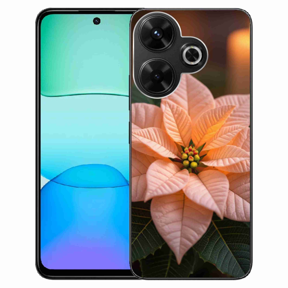 Gélový kryt mmCase na Xiaomi Redmi 13 4G/Poco M6 4G - vianočná hviezda