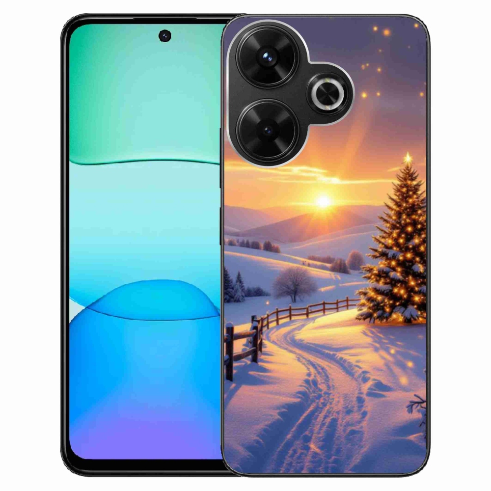 Gélový kryt mmCase na Xiaomi Redmi 13 4G/Poco M6 4G - zimná krajina