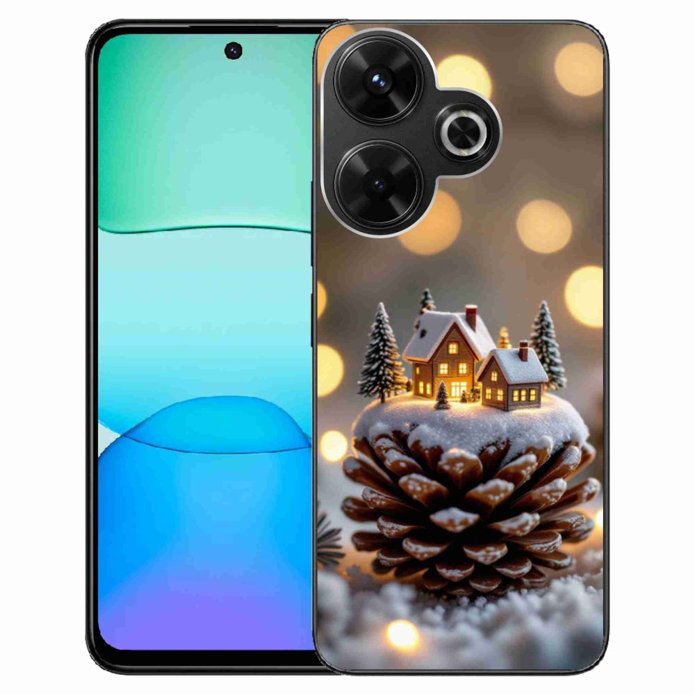 Gélový kryt mmCase na Xiaomi Redmi 13 4G/ Poco M6 4G - zimná dedinka