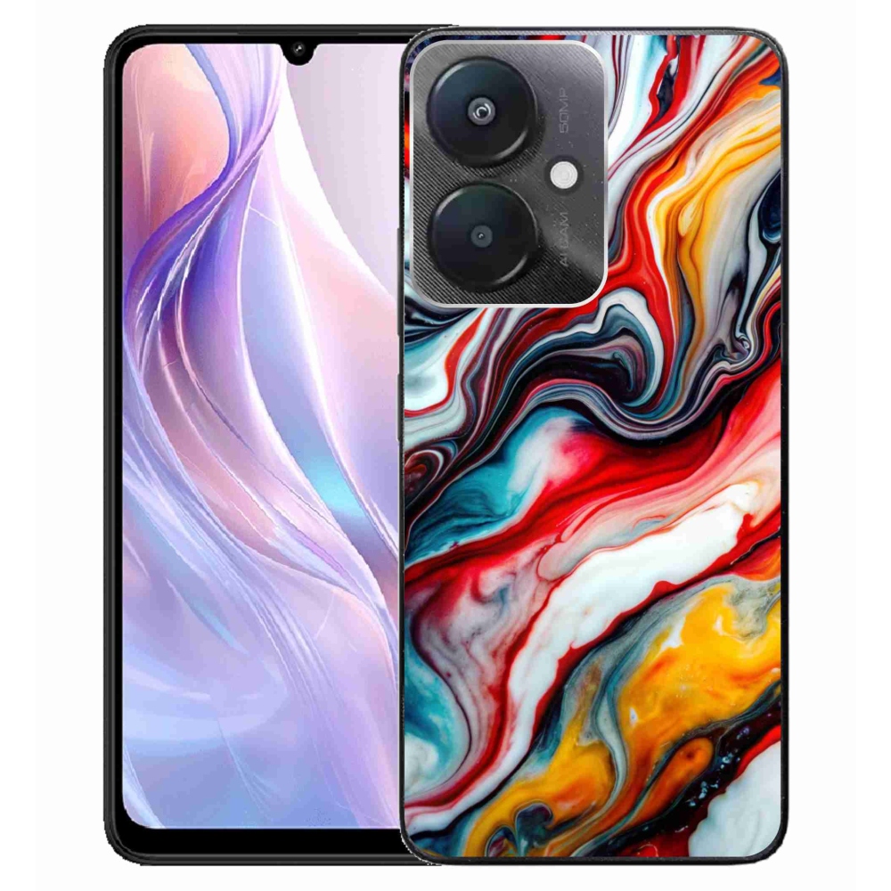 Gélový kryt mmCase na Xiaomi Redmi 13C 5G - abstraktný motív 35