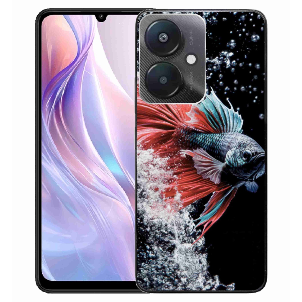 Gélový kryt mmCase na Xiaomi Redmi 13C 5G - bojovníčka pestrá