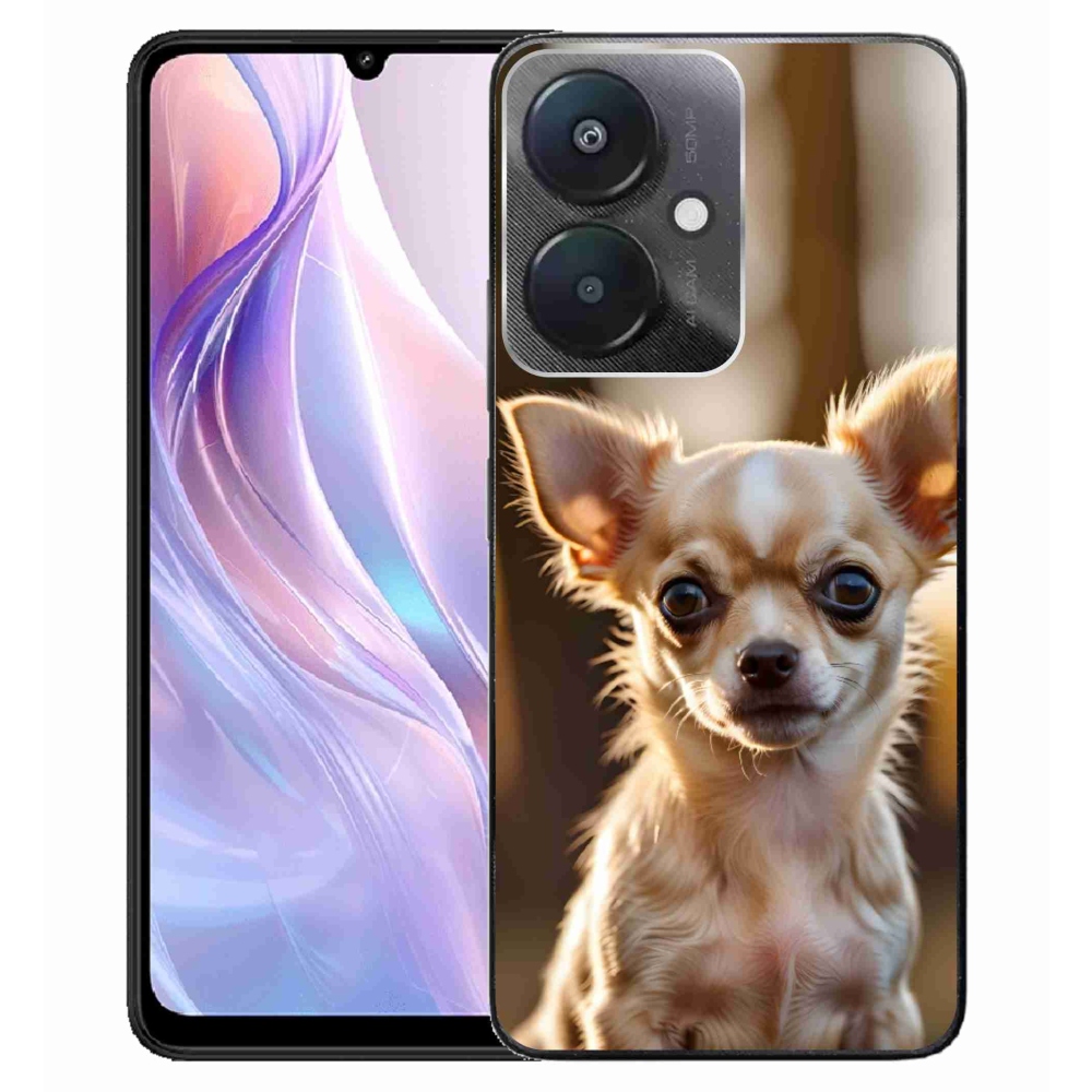 Gélový kryt mmCase na Xiaomi Redmi 13C 5G - čivava 6