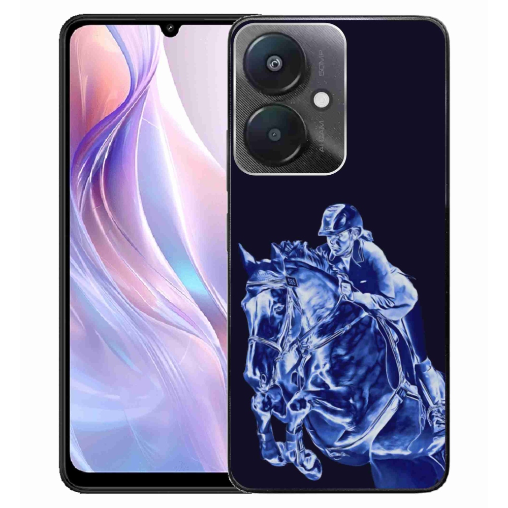Gélový kryt mmCase na Xiaomi Redmi 13C 5G - dostihový kôň