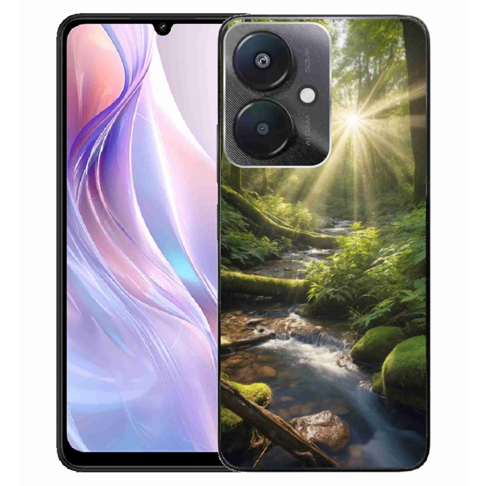 Gélový kryt mmCase na Xiaomi Redmi 13C 5G - hlbina lesa