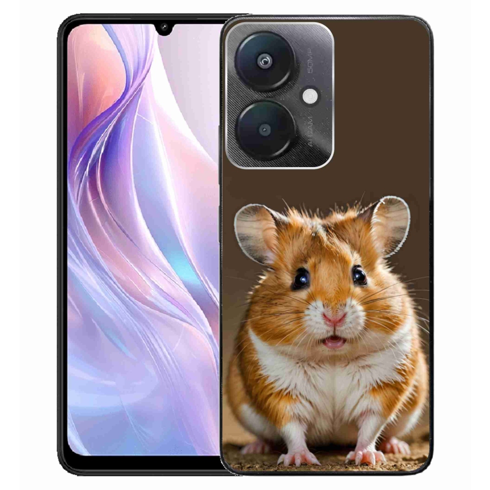 Gélový kryt mmCase na Xiaomi Redmi 13C 5G - škrečok