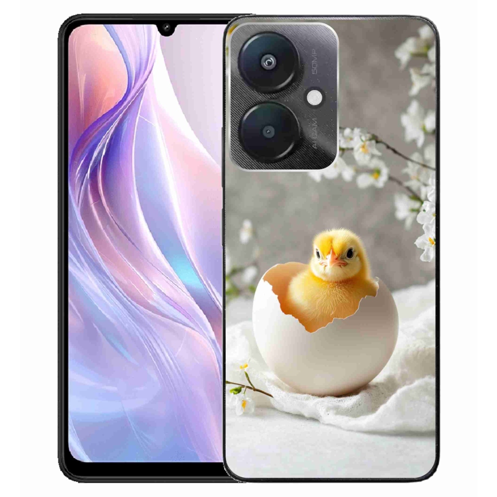 Gélový kryt mmCase na Xiaomi Redmi 13C 5G - kuriatko