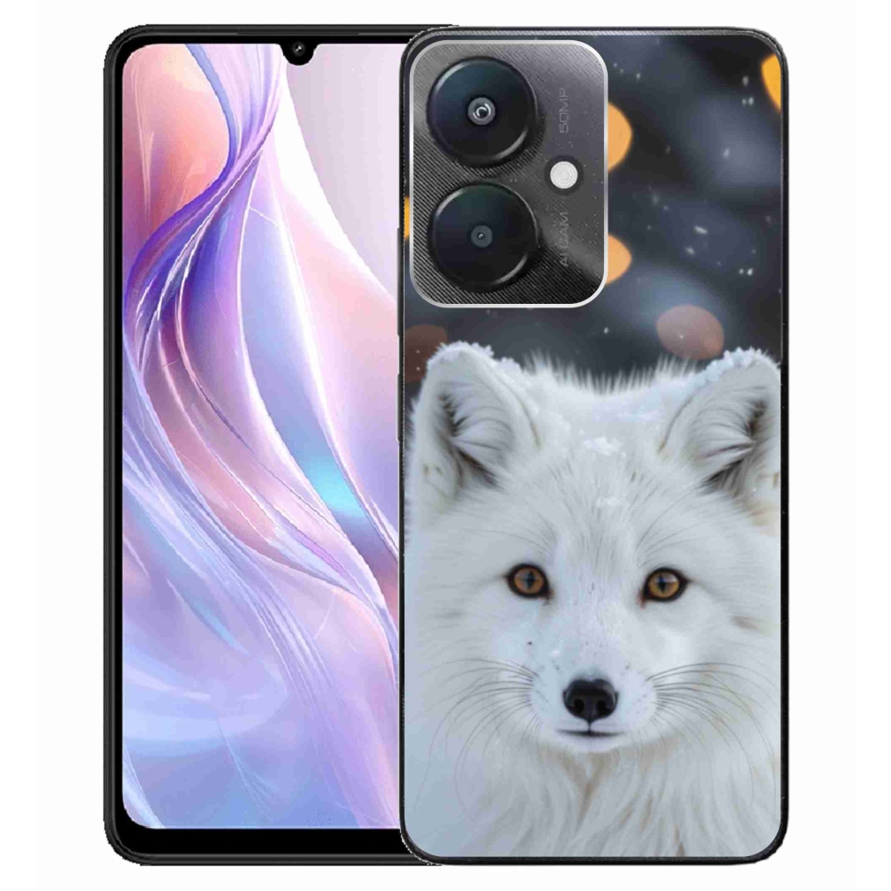 Gélový kryt mmCase na Xiaomi Redmi 13C 5G - líška polárna