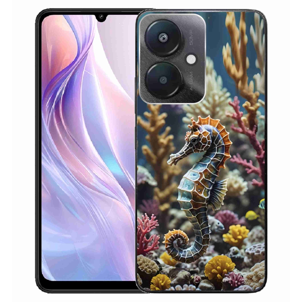 Gélový kryt mmCase na Xiaomi Redmi 13C 5G - morský koník 2